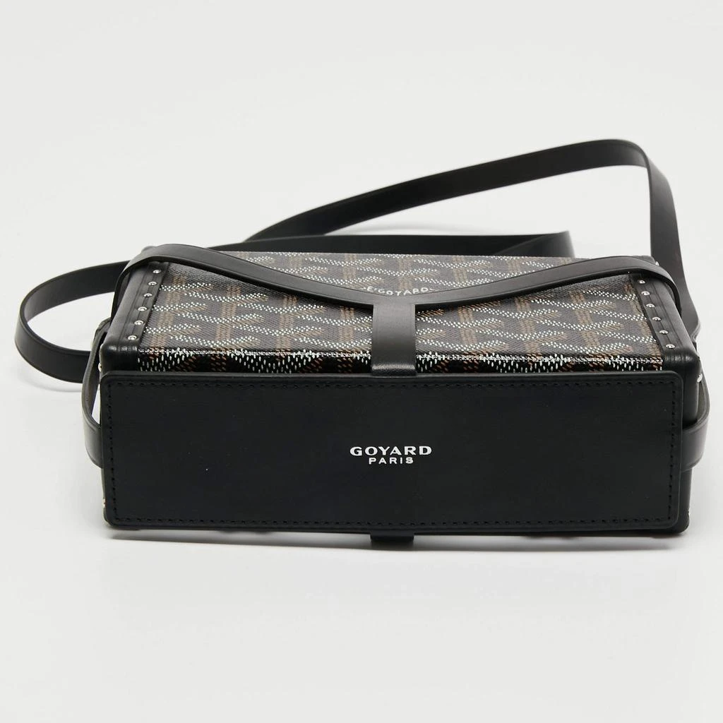 Goyard Black Goyardine Coated Canvas and Leather Minaudière Trunk Bag 商品