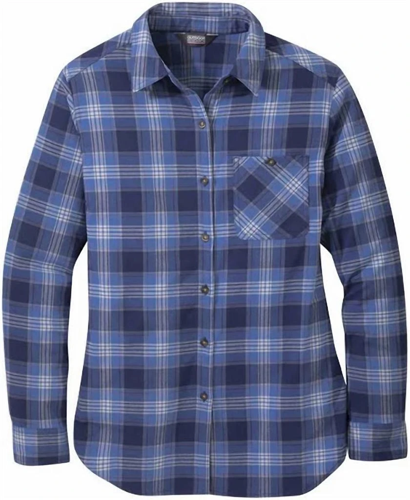 商品Outdoor Research|Kulshan Flannel Shirt In Twilight,价格¥493,第1张图片