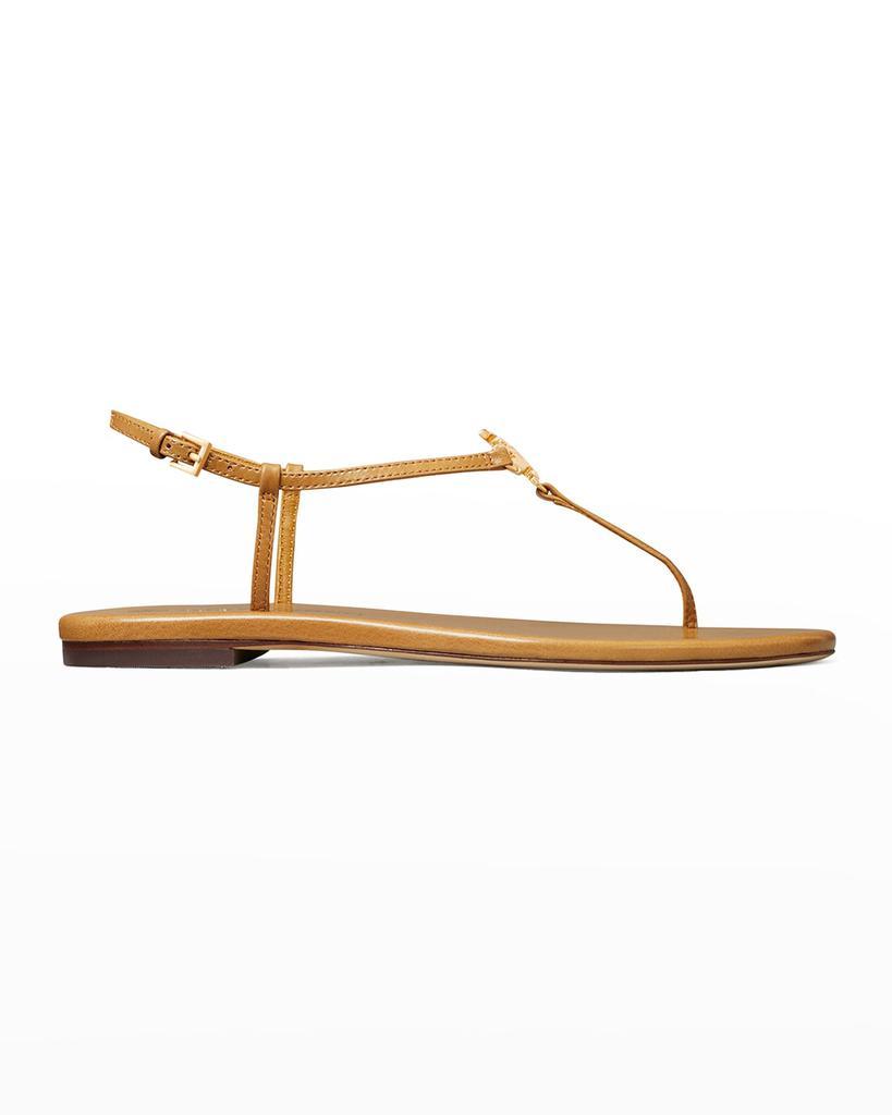 商品Tory Burch|Capri T-Strap Medallion Slingback Sandals,价格¥1000,第1张图片