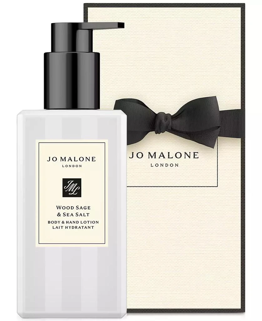 商品Jo Malone London|Wood Sage & Sea Salt Body & Hand Lotion, 8.45 oz.,价格¥509,第4张图片详细描述