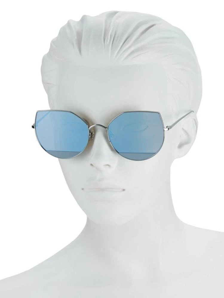 商品GENTLE MONSTER|US101 58MM Mirrored Sunglasses,价格¥1950,第2张图片详细描述