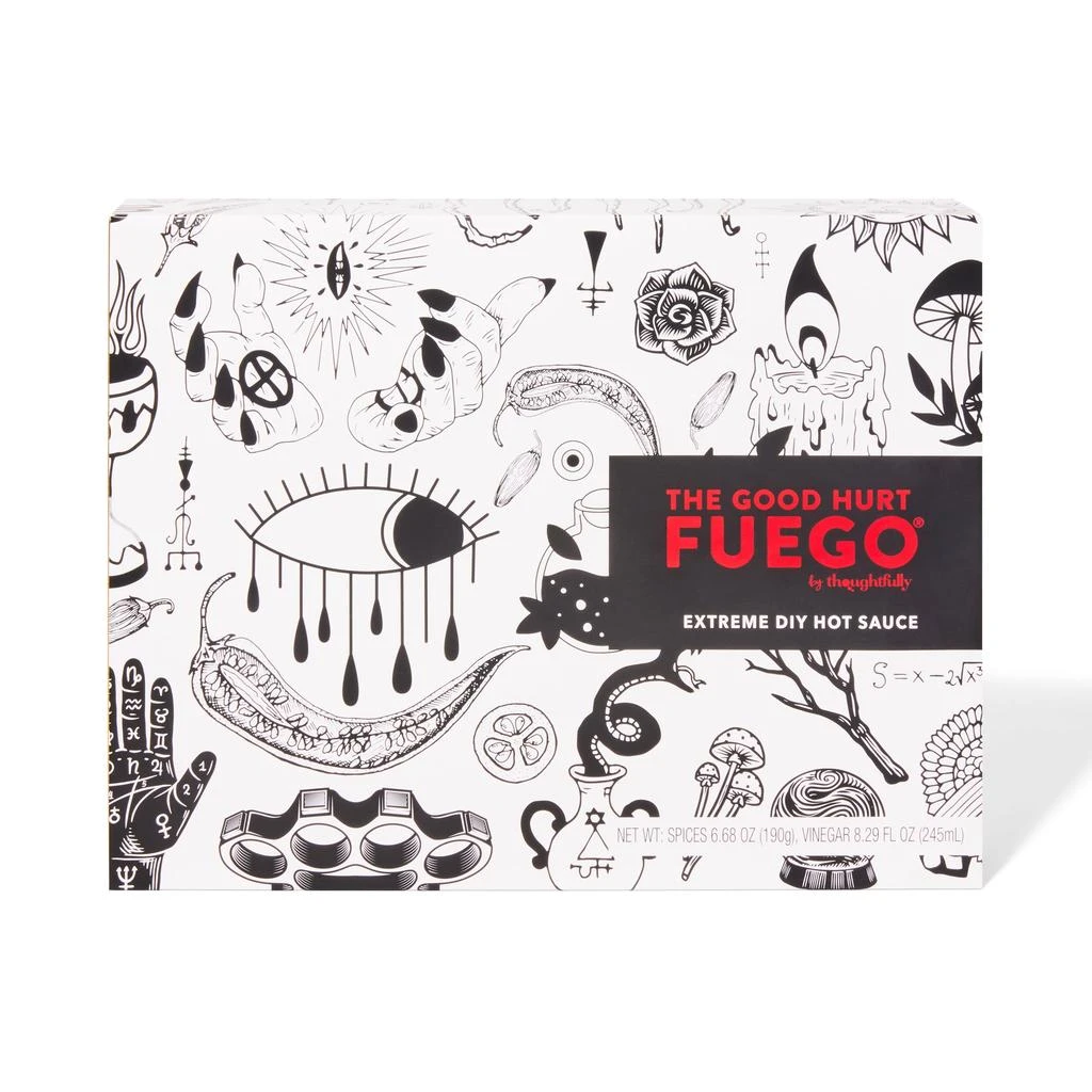 商品Thoughtfully|The Good Hurt Fuego, Extreme DIY Hot Sauce Gift Set,价格¥475,第5张图片详细描述