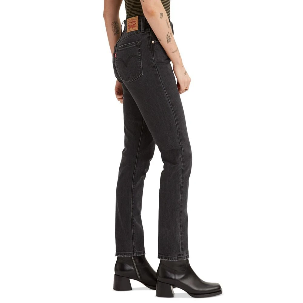 商品Levi's|Women's 501 Distressed High Rise Skinny Jeans,价格¥553,第3张图片详细描述