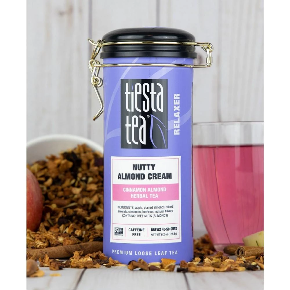 商品Tiesta Tea|Nutty Almond Cream Loose Leaf Tea and Brewmaster Set, 2 Piece,价格¥298,第3张图片详细描述