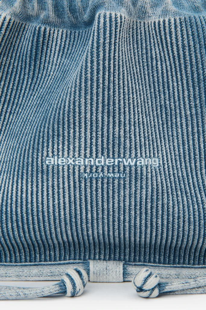 商品Alexander Wang|Ryan Small Bag In Faded Rib Knit,价格¥2935,第4张图片详细描述