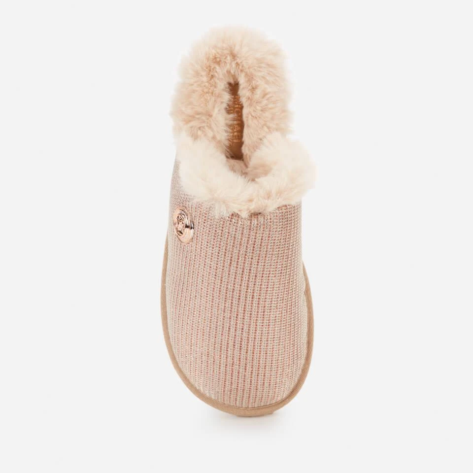 商品Michael Kors|MICHAEL MICHAEL KORS WOMEN'S JANIS SLIPPERS - DARK COPPER,价格¥365,第3张图片详细描述