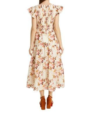 商品Sea|Esme Floral Tiered A Line Maxi Dress,价格¥645,第2张图片详细描述