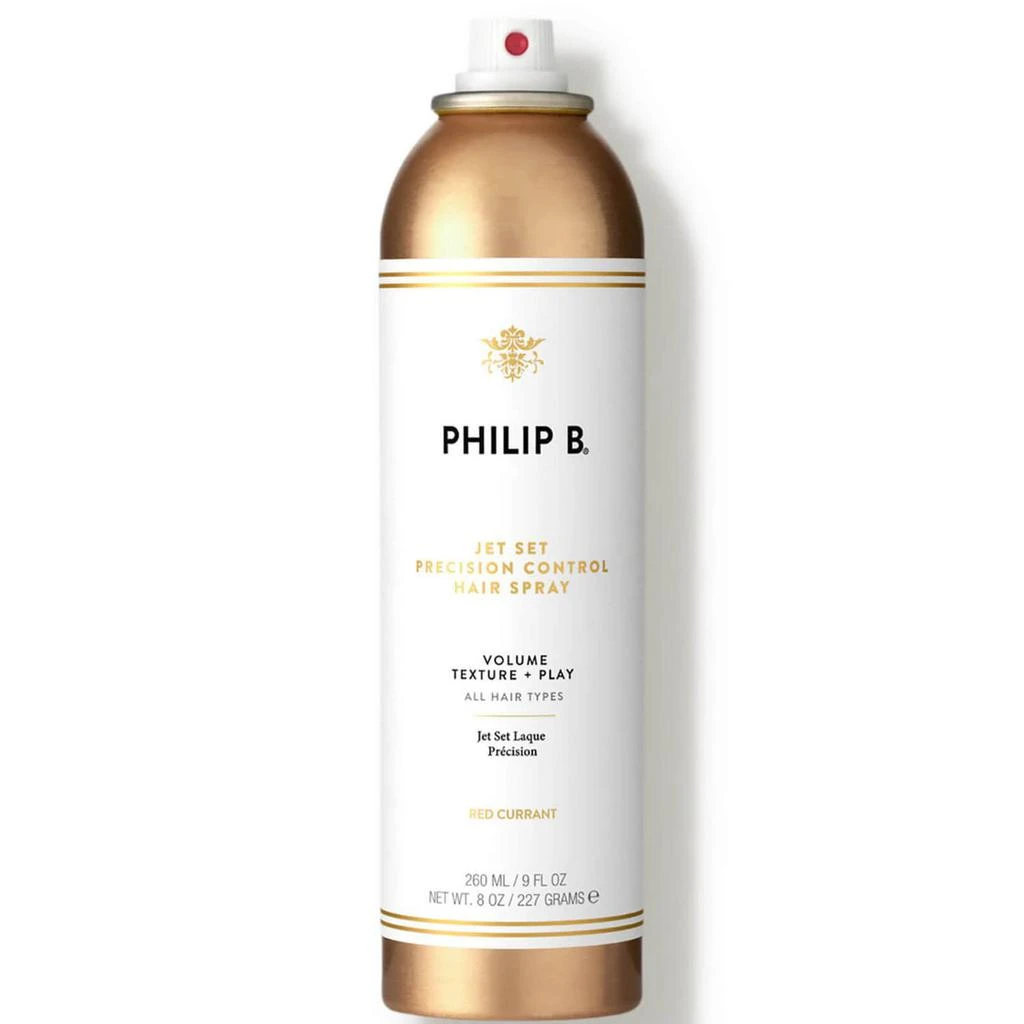 商品Philip B|Philip B Jet Set Precision Control Hair Spray 9 fl. oz,价格¥410,第1张图片