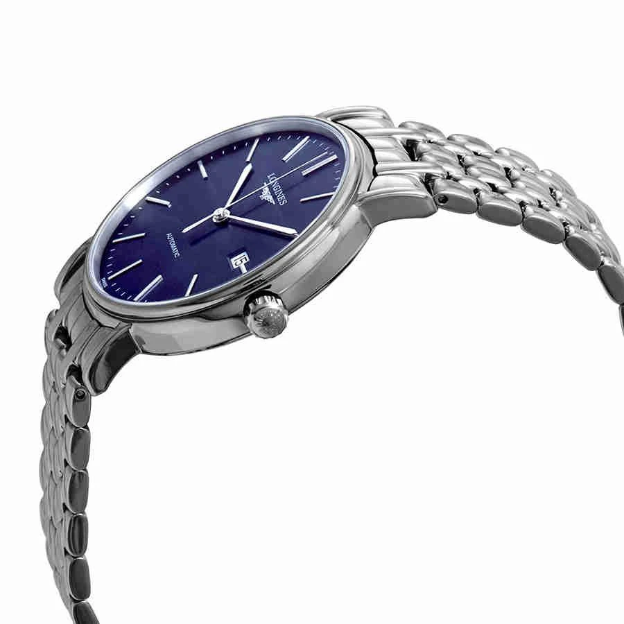 商品Longines|浪琴Presence蓝色表盘男士机械手表L4.921.4.92.6,价格¥7623,第2张图片详细描述