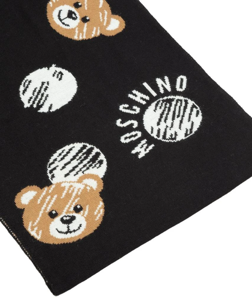 商品Moschino|Moschino Teddy Bear Wool Wool Scarf,价格¥1253,第2张图片详细描述