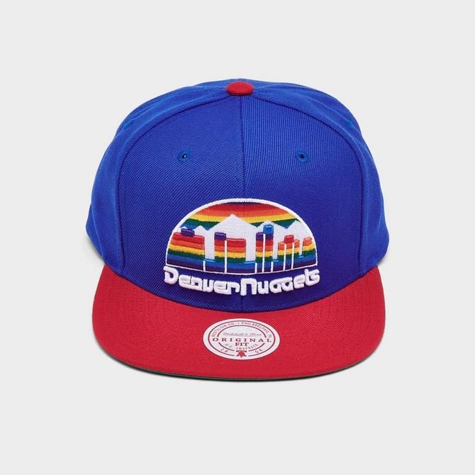 Mitchell & Ness NBA Denver Nuggets Team 2 Tone 2.0 HWC Snapback Hat商品第2张图片规格展示