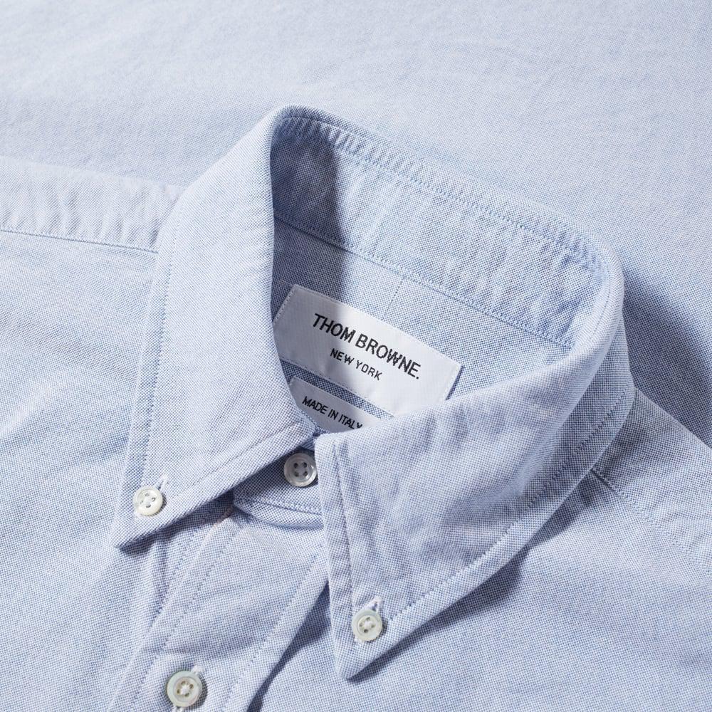商品Thom Browne|Thom Browne Grosgrain Placket Oxford Shirt,价格¥2873,第4张图片详细描述
