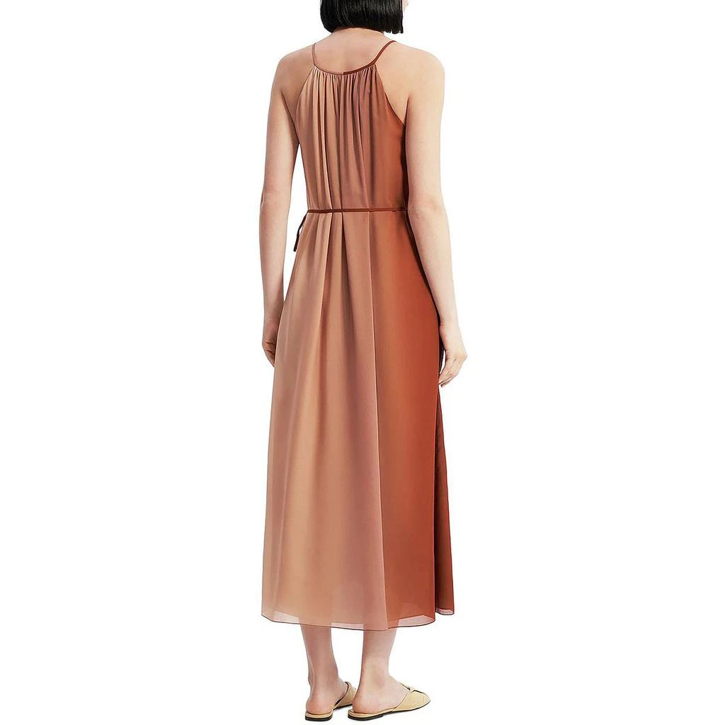 商品Theory|Theory Womens Petites Silk Long Halter Dress,价格¥773,第2张图片详细描述