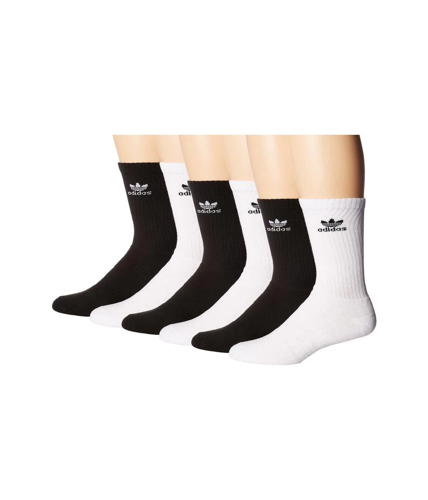 商品Adidas|Originals Trefoil Crew Sock 6-Pack,价格¥134,第1张图片