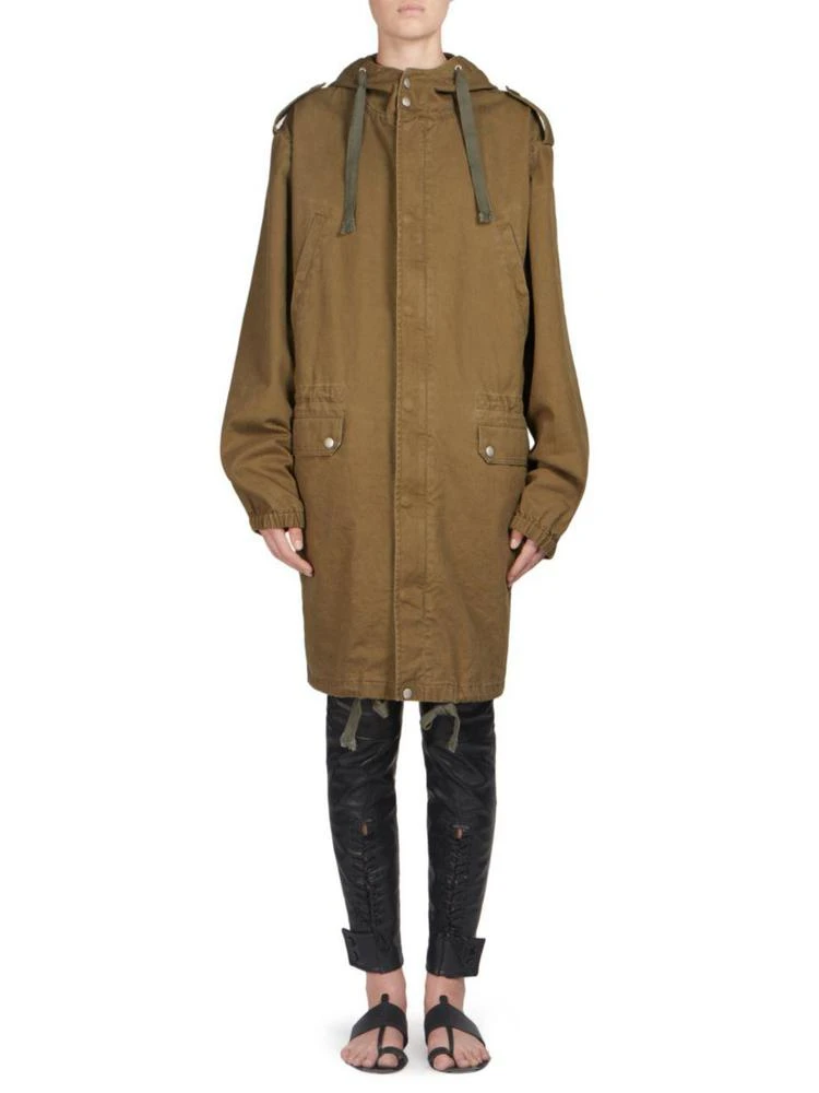 商品Yves Saint Laurent|Hooded Army Parka,价格¥4820,第1张图片