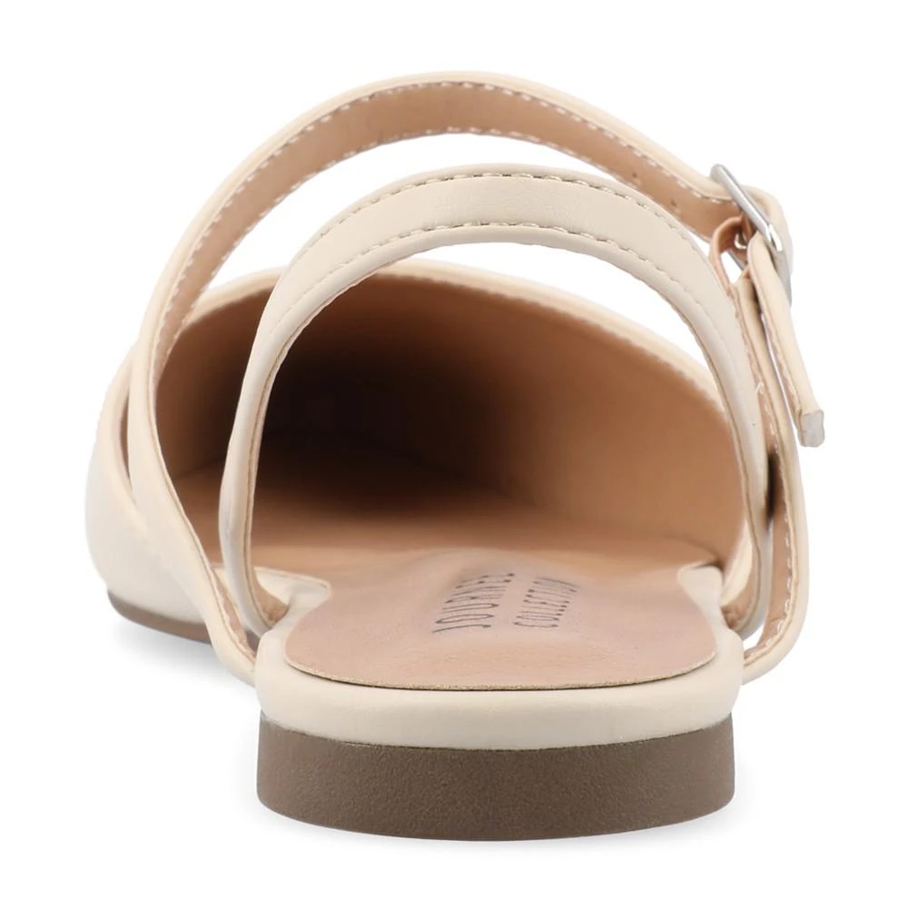 商品Journee Collection|Women's Martine Tru Comfort Foam Buckle Pointed Toe Flats,价格¥353,第3张图片详细描述
