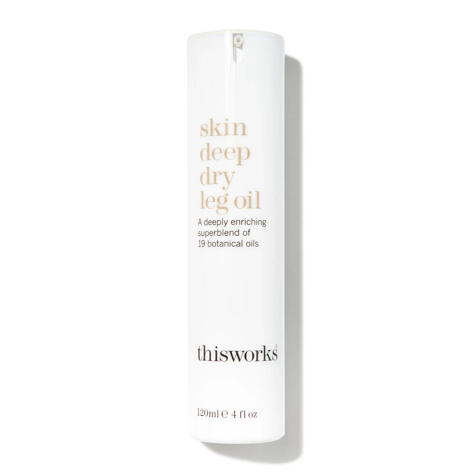 this works 腿部肌肤深层滋润油 120ml 商品