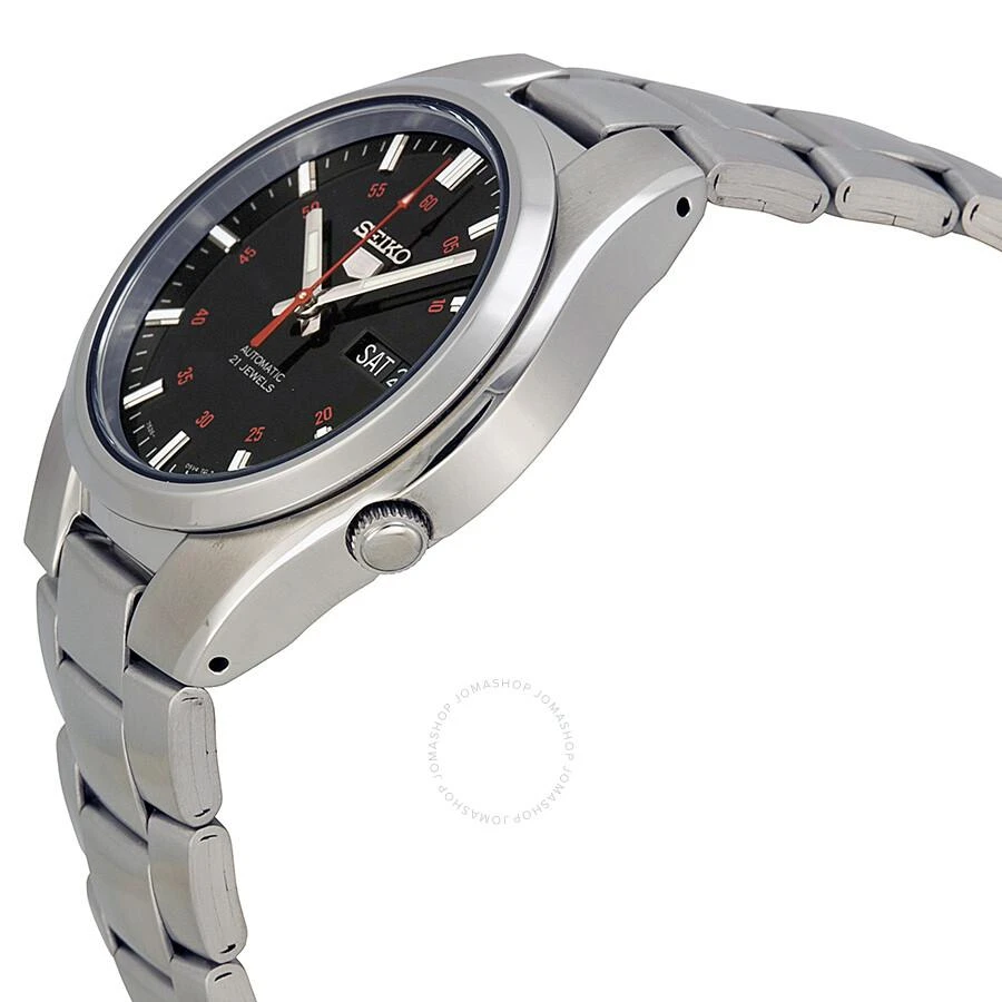 商品Seiko|Series 5 Automatic Black Dial Stainless Steel Men's Watch SNK617,价格¥807,第2张图片详细描述