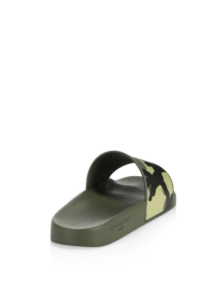 商品Givenchy|Camo Rubber Slides,价格¥1440,第2张图片详细描述