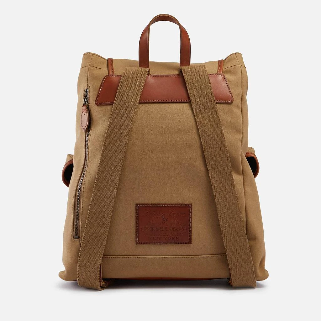 商品Ralph Lauren|Polo Ralph Lauren Leather-Trimmed Canvas Backpack,价格¥3066,第3张图片详细描述