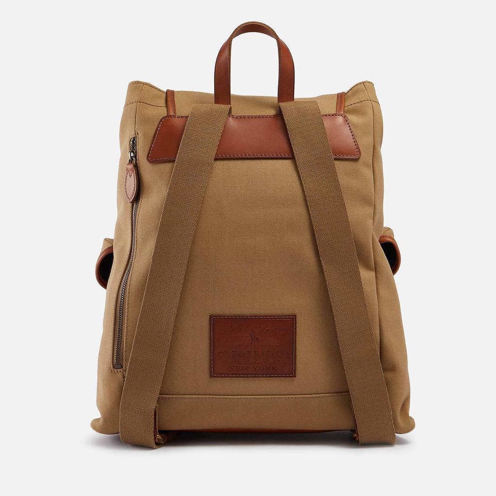 商品Ralph Lauren|Polo Ralph Lauren Leather-Trimmed Canvas Backpack,价格¥2731,第5张图片详细描述
