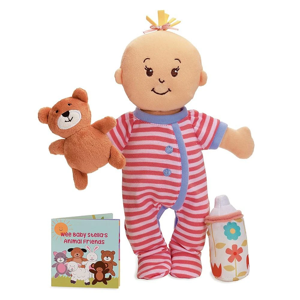 商品Manhattan Toy Company|Manhattan Toy Wee Baby Stella Sleepy Time Scents 12 Inch Soft Baby Doll Set,价格¥277,第2张图片详细描述