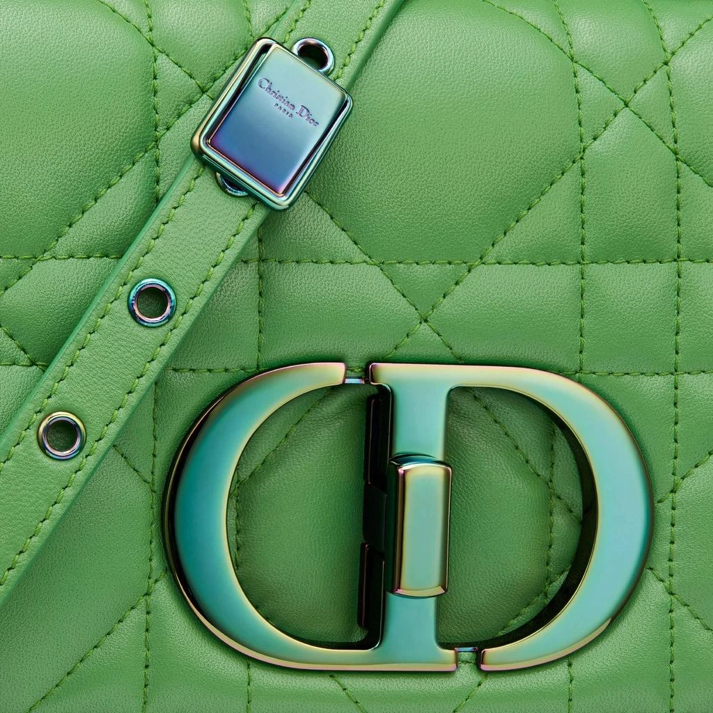 Christian Dior Green calfskin Small Dior Caro Bag 商品