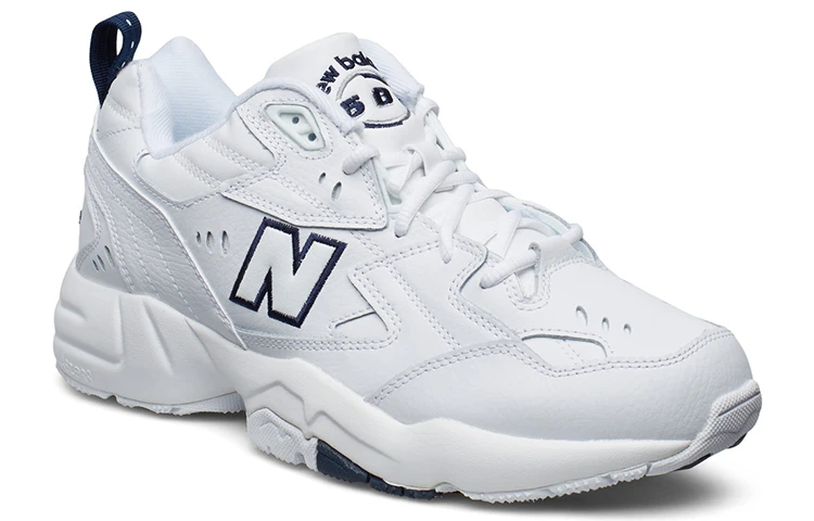 商品[国内直发] New Balance|NB 608 系列 复古防滑轻便 低帮 休闲跑步鞋 男款 白墨蓝 d宽,价格¥1195,第3张图片详细描述