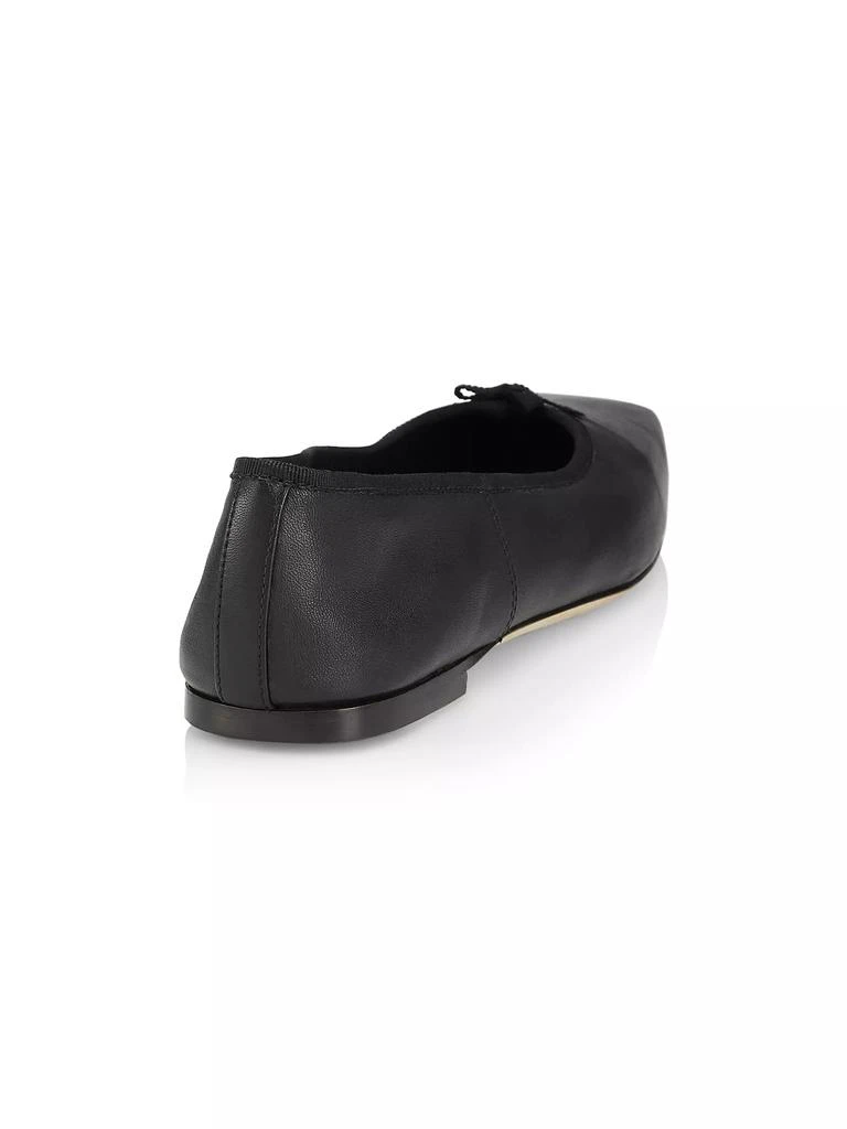 商品Alexander Wang|Billie Square-Toe Leather Ballet Flats,价格¥2042,第3张图片详细描述