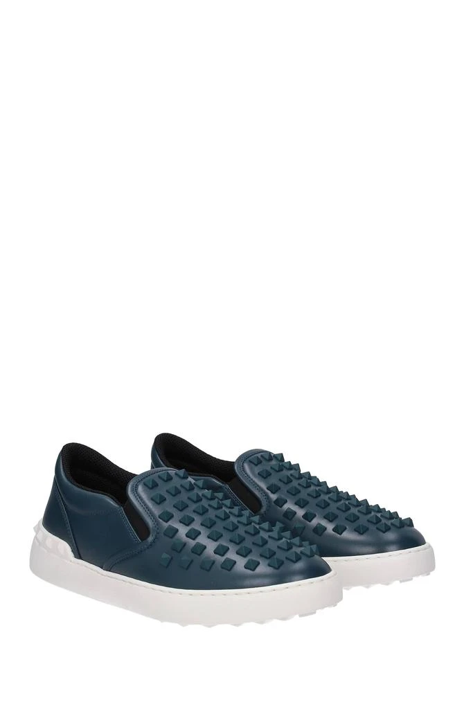 商品Valentino|Slip On Leather Green,价格¥2078,第2张图片详细描述