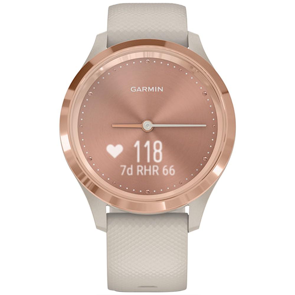 Unisex Vivomove 3S Light Sand Silicone Strap Smart Watch 8.9mm商品第7张图片规格展示