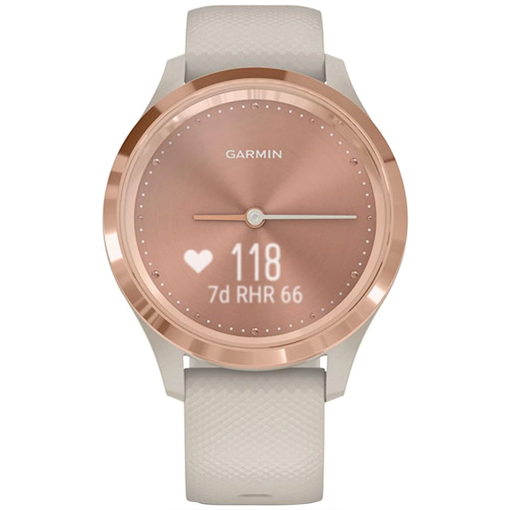 Unisex Vivomove 3S Light Sand Silicone Strap Smart Watch 8.9mm 商品