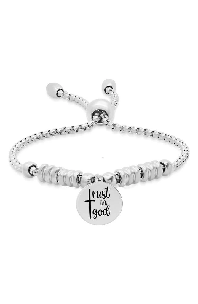 商品HMY JEWELRY|Stainless Steel Crystal Bracelet,价格¥190,第1张图片
