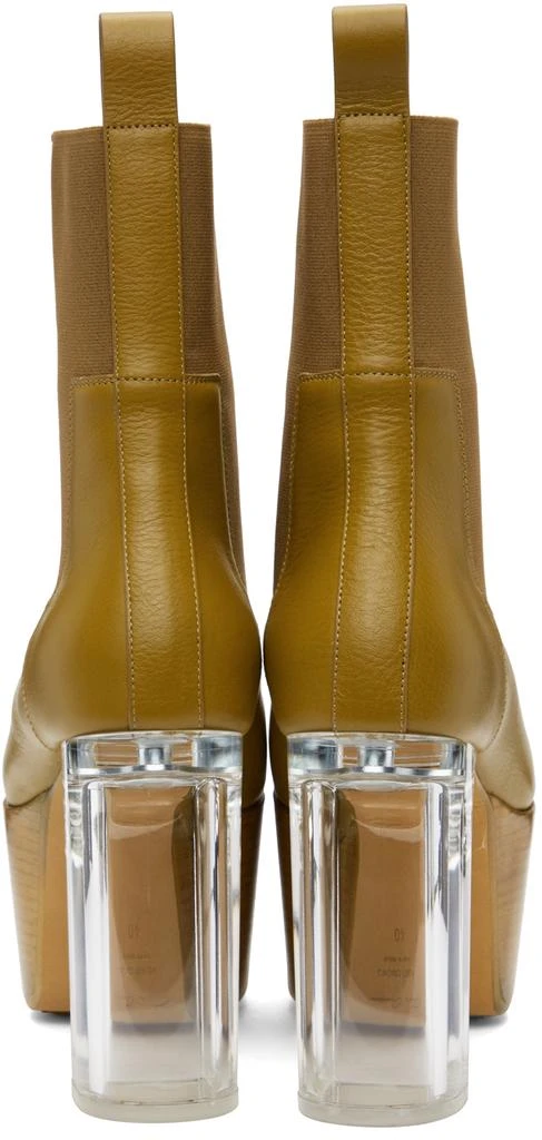 商品Rick Owens|Green Platform Chelsea Boots,价格¥3507,第2张图片详细描述