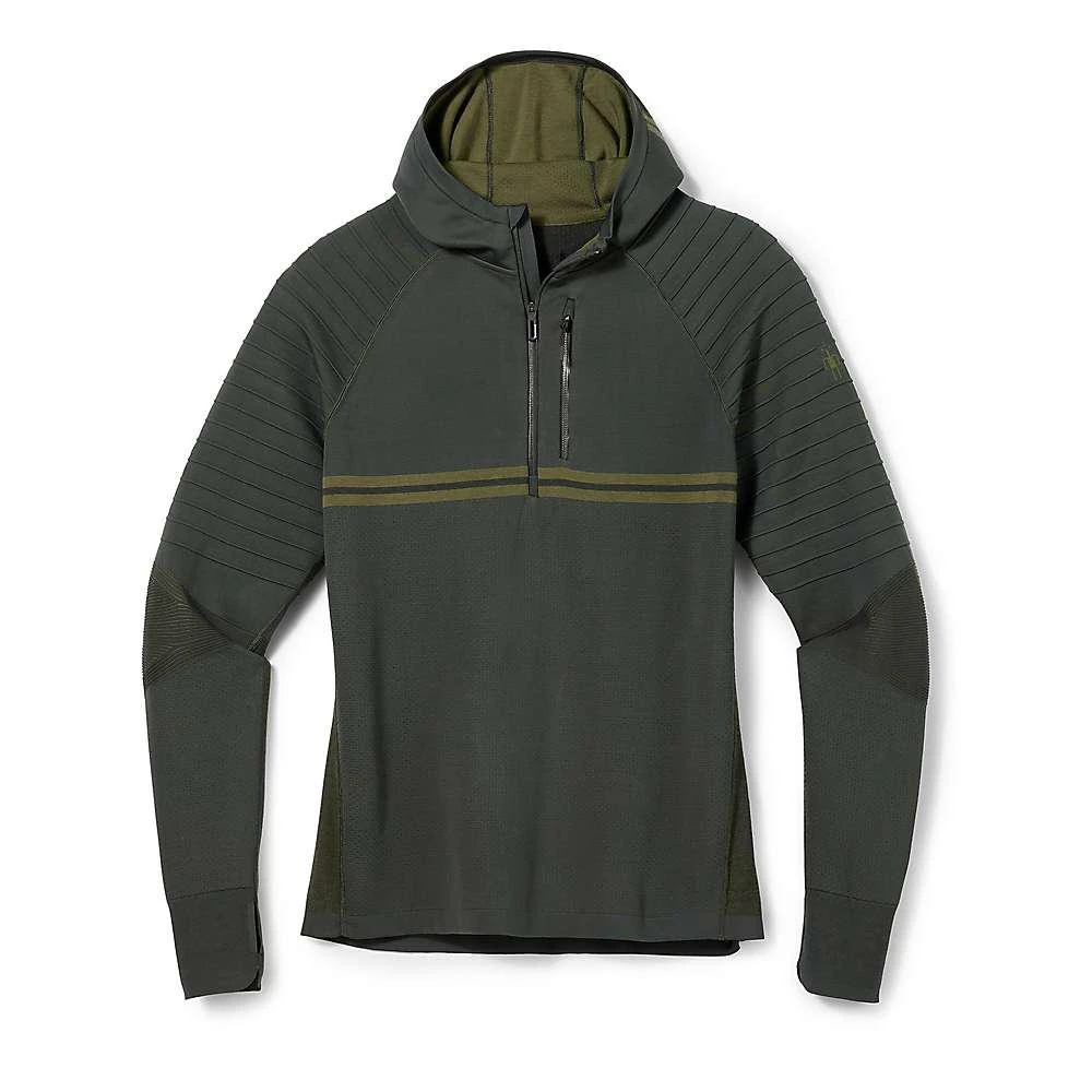 商品SmartWool|Men's Intraknit Merino Tech 1/2 Zip Hoodie,价格¥831,第2张图片详细描述