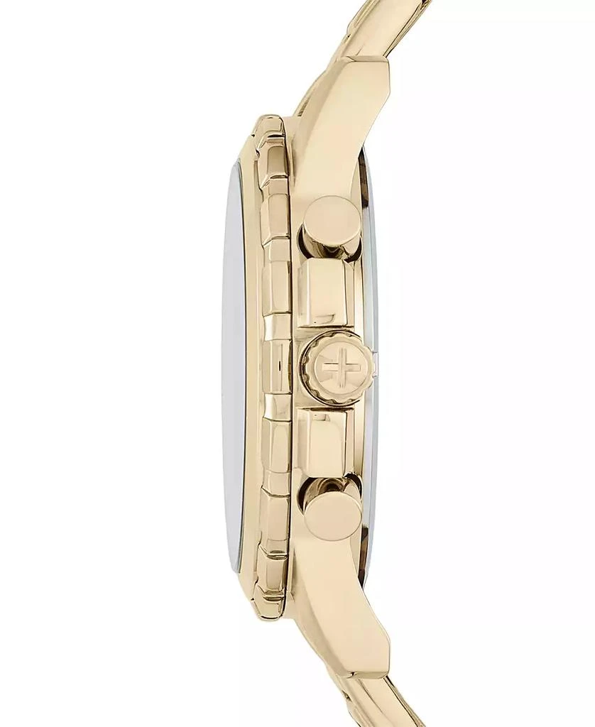 商品Fossil|Men's Chronograph Dean Gold-Tone Stainless Steel Bracelet Watch 45mm,价格¥675,第2张图片详细描述