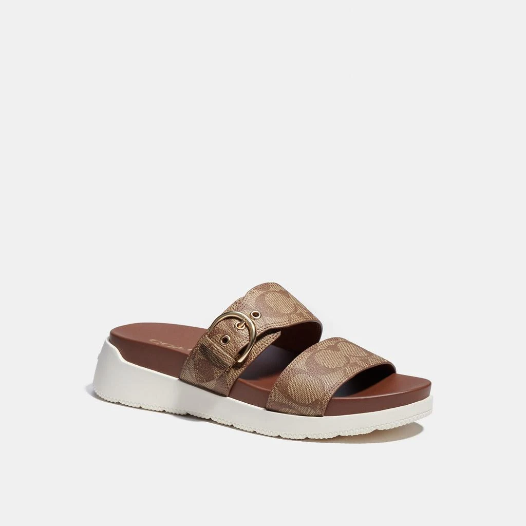 商品Coach|Coach Outlet Gwen Sandal,价格¥645,第1张图片