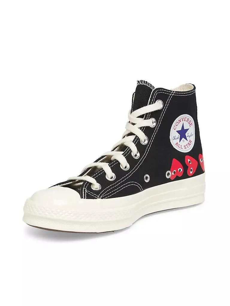 商品Comme des Garcons|CdG PLAY x Converse Chuck Taylor All Star Heart High-Top Sneakers,价格¥1107,第2张图片详细描述