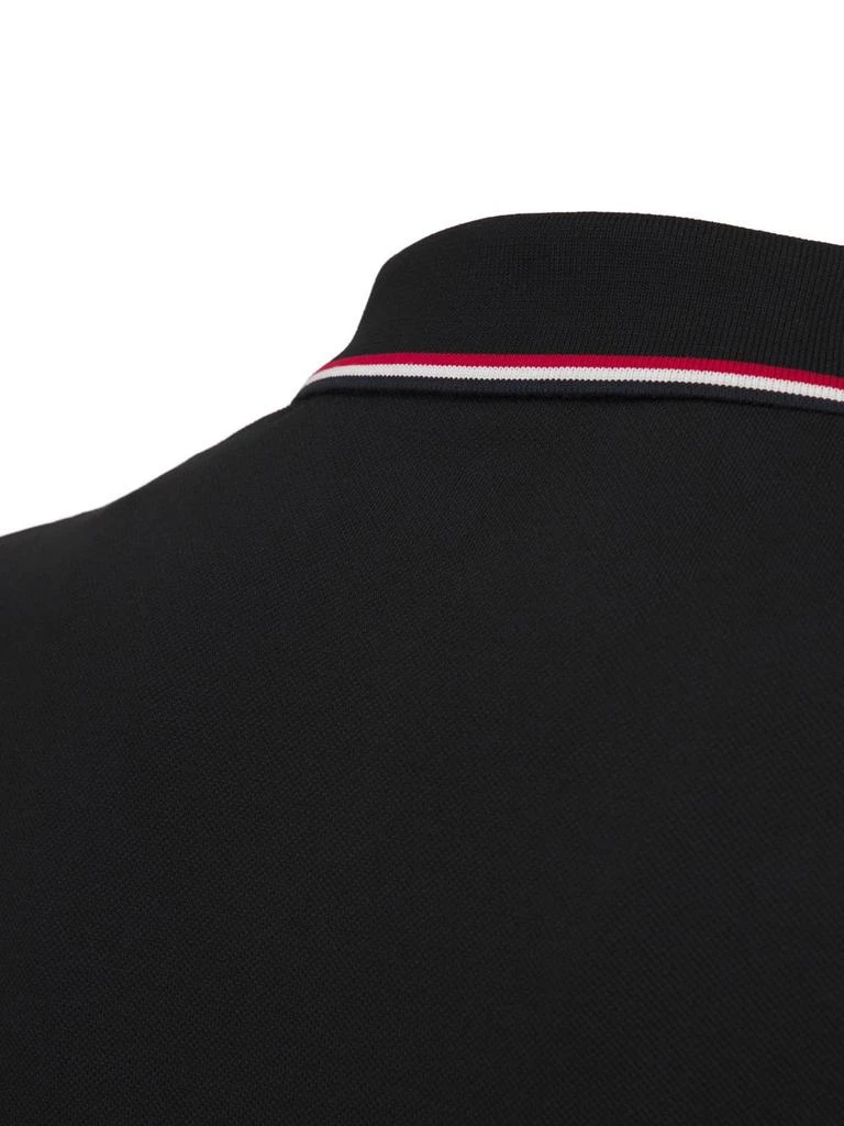 Long Sleeves Cotton Piquet Polo Shirt 商品