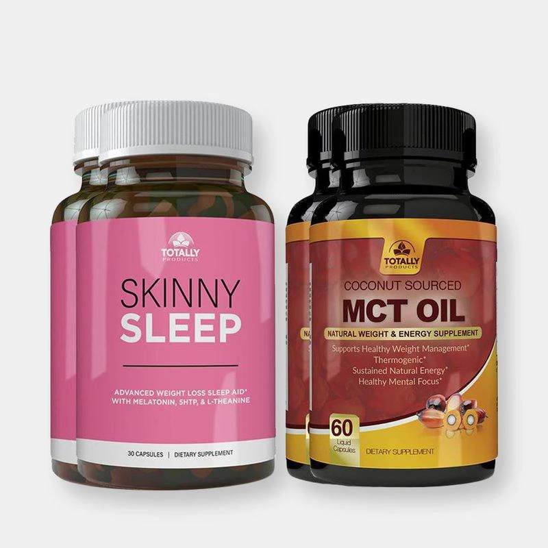 商品Totally Products|Skinny Sleep and MCT Oil Combo Pack,价格¥287,第1张图片