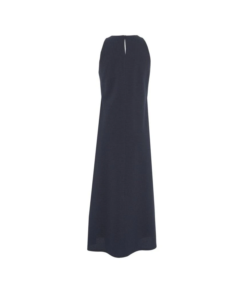 商品Harris Wharf London|Halter Neck Maxi Dress With Textured Fabric,价格¥2708,第2张图片详细描述