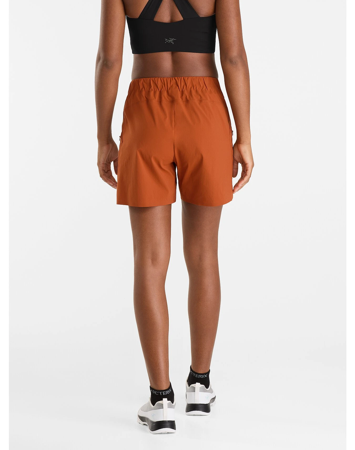 商品Arc'teryx|Arc'teryx 女士户外冲锋裤 X000007095FIKA 棕色,价格¥886,第5张图片详细描述