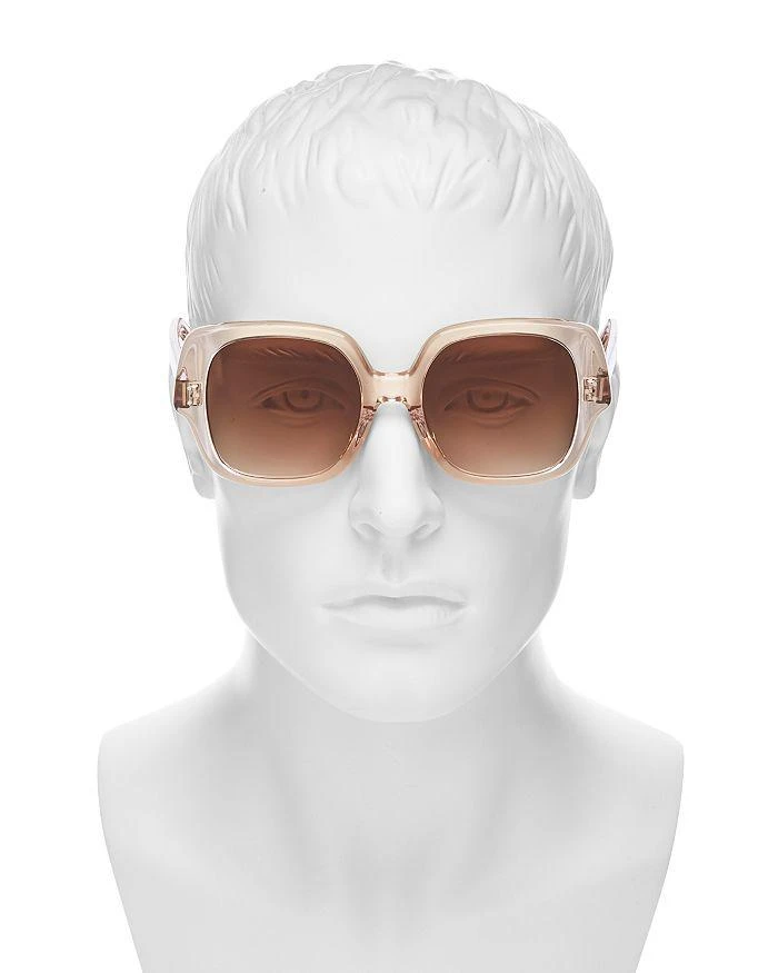 商品Celine|Bold 3 Dots Square Sunglasses, 55mm,价格¥3455,第3张图片详细描述