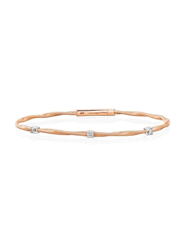商品Saks Fifth Avenue|14K Two-Tone Gold & 0.16 TCW Diamond Bracelet,价格¥13260,第1张图片