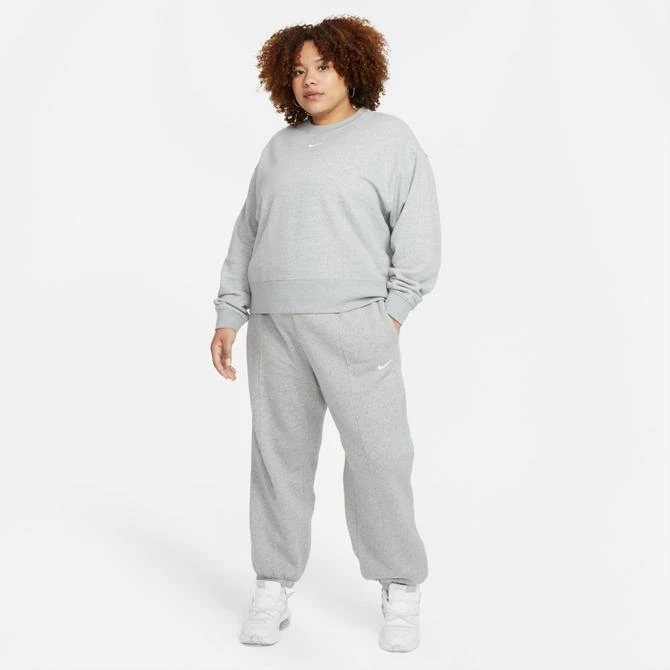 商品NIKE|Women's Nike Sportswear Collection Essentials Oversized Fleece Crewneck Sweatshirt,价格¥449,第2张图片详细描述