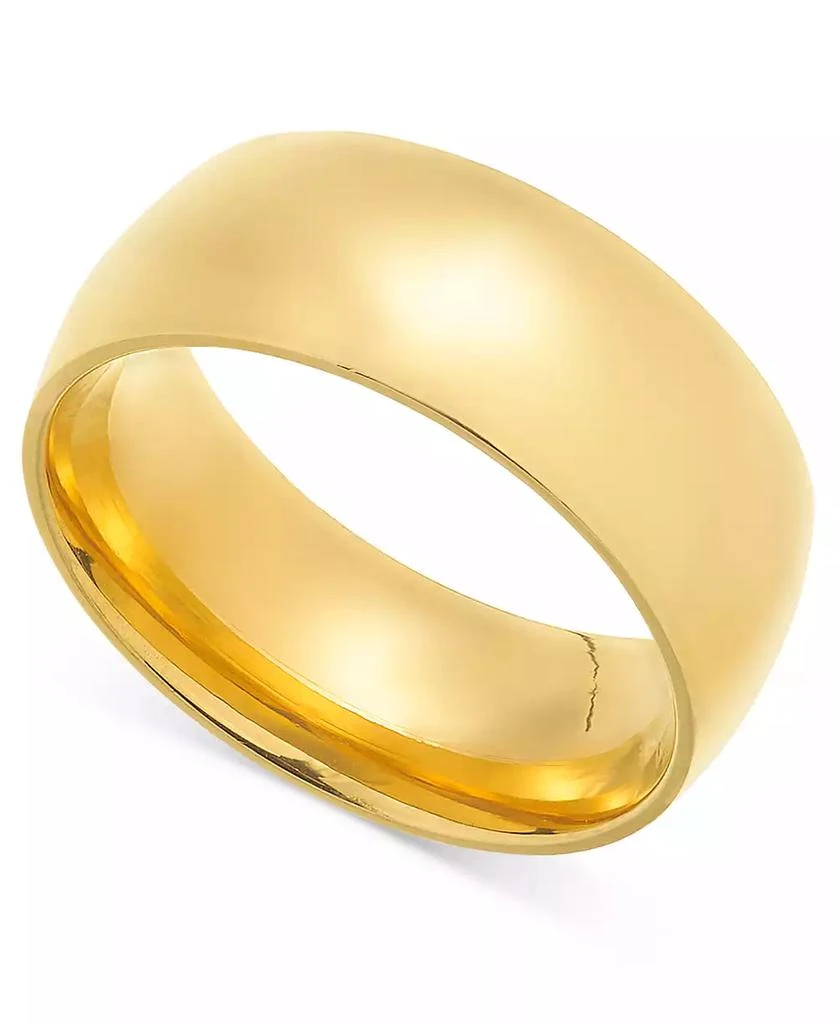 商品Lola Ade|18k Gold-Plated Stainless Steel Cigar Band Yuri Ring,价格¥419,第1张图片