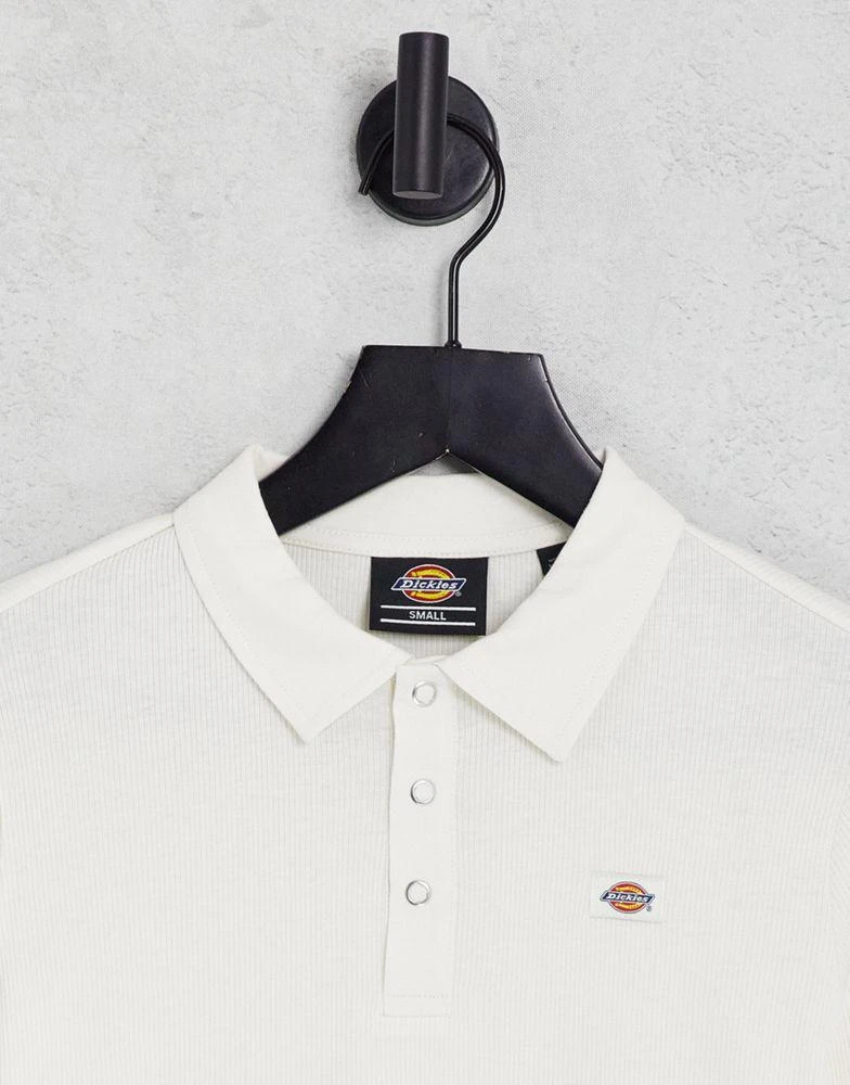 商品DICKIES|Dickies Tallase long sleeve polo shirt in white,价格¥292,第2张图片详细描述
