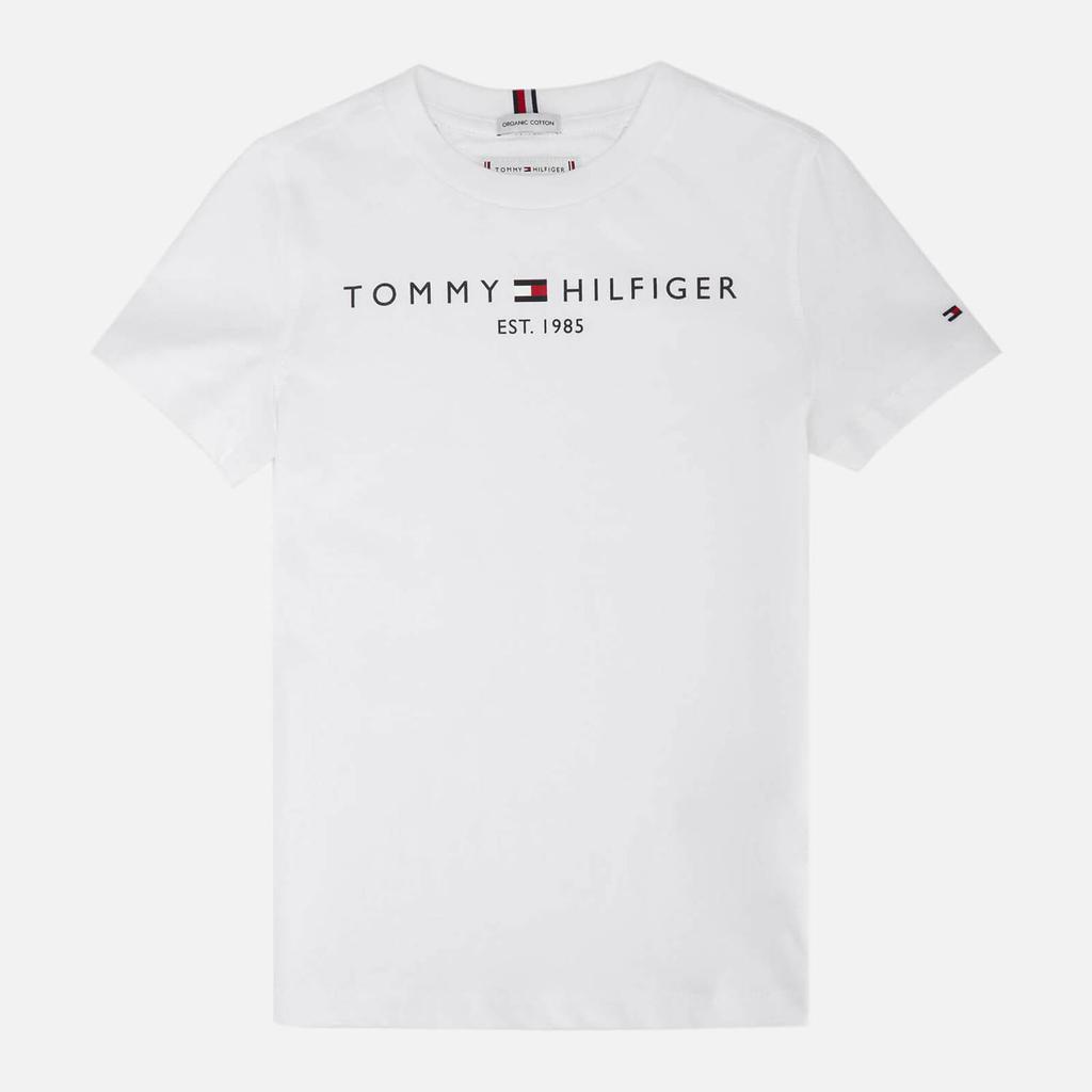 Tommy Hilfiger Kids' Essential Short Sleeve T-Shirt - White商品第1张图片规格展示