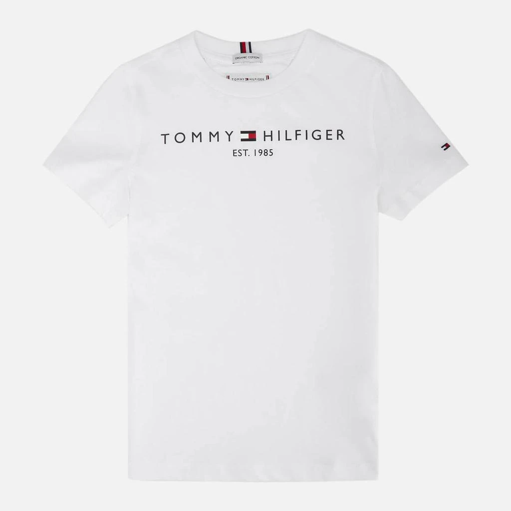 商品Tommy Hilfiger|Tommy Hilfiger Kids' Essential Short Sleeve T-Shirt - White,价格¥179,第1张图片