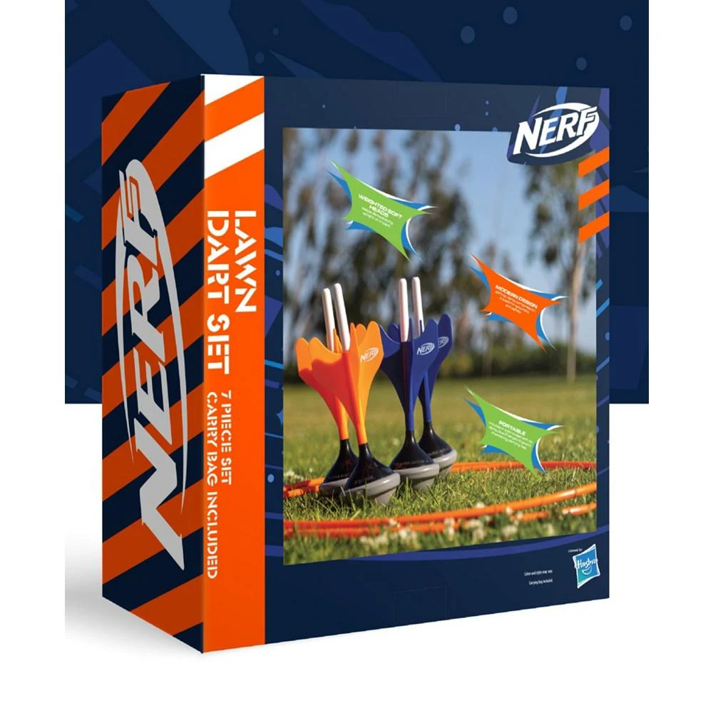 商品Nerf|Soft Tip Lawn Dart Game Set with Storage Bag,价格¥181,第2张图片详细描述